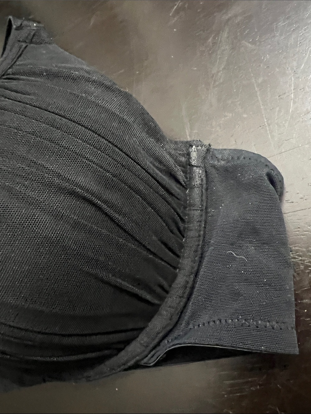Savage X Fenty Black Ruched Underwire Bra - Picture 4 of 5